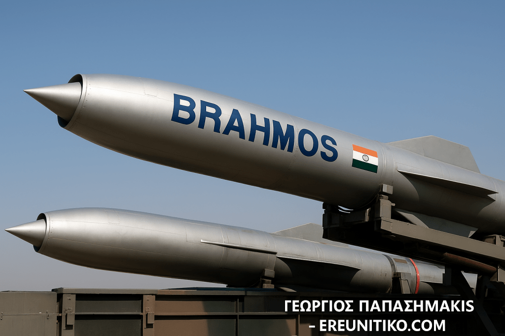 Υπερηχητικός πύραυλος BrahMos – Αποτροπή απέναντι στην Τουρκία
