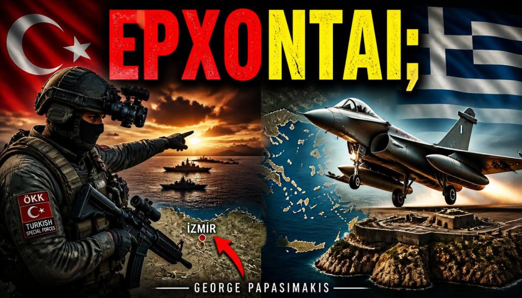 Τουρκικές ειδικές δυνάμεις στη Σμύρνη και ελληνικό μαχητικό Rafale σε διάταξη συναγερμού στο Αιγαίο - Γεώργιος Παπασημάκης